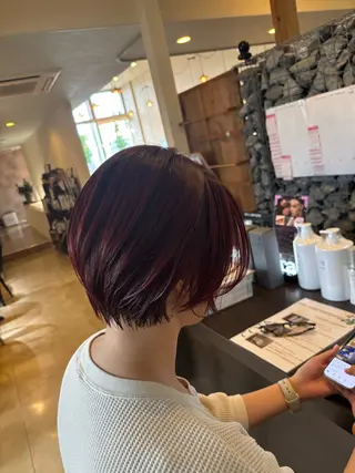 ショート 竹田 有沙のヘアスタイル