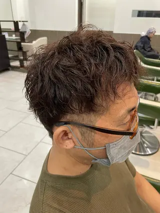 パーマ メンズ PROGRESS Harukiのヘアスタイル