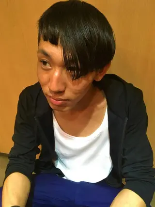 ショート メンズ Drei.B.（ドライヴ）所属・ヨシダ アズサのヘアスタイル