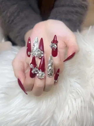 ネイル ゴテゴテ ネイルのネイルデザイン