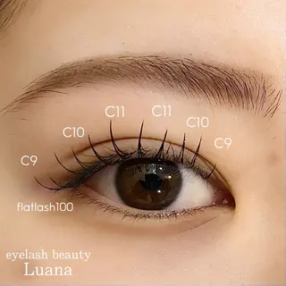 マツエク・マツパ eyelash beauty Luana所属・🌺Luana🐬 yukariのマツエク・マツパデザイン