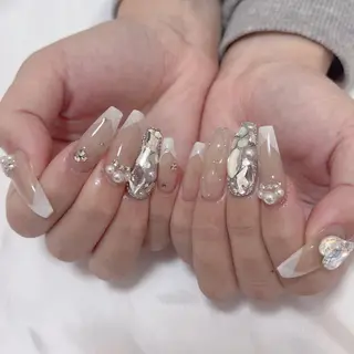 ロング Lino Uのネイルデザイン