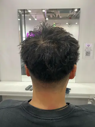 パーマ メンズ 🟣メンズパーマ 川端 永遠🟣のヘアスタイル