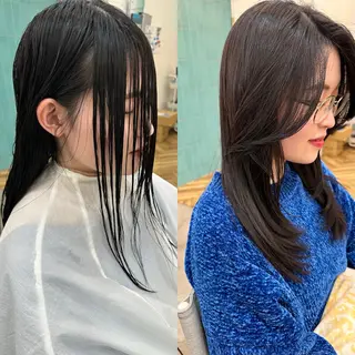 セミロング ROMMY. ロミーのヘアスタイル