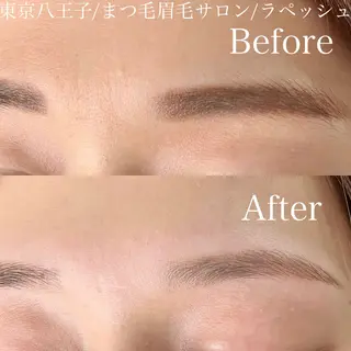 アイブロウ La Peche momokoのマツエク・マツパデザイン