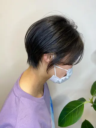ショート 🇰🇷韓国レイヤー 錦糸町【北山謙三】のヘアスタイル