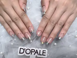 ネイル D‘OPALEサロン所属・長さ出し専門店 上野kkのネイルデザイン