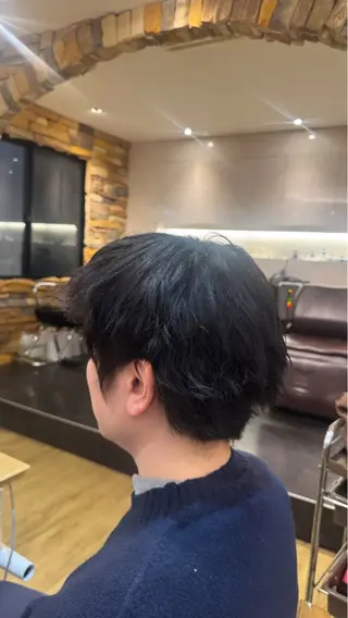 ショート メンズ 新宿三丁目💜 空陽💙のヘアスタイル
