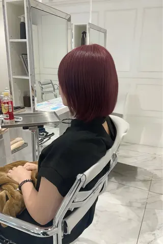 ミディアム カラー なりたいを叶える /町野 朝哉のヘアスタイル