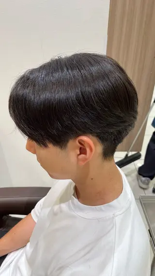 ショート パーマ メンズ 【メンズパーマ✨️ フェザーパーマ】岩城のヘアスタイル