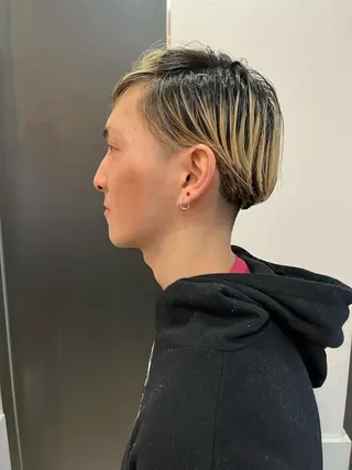 ショート カラー メンズ トータルビューティー K:R鶴川のヘアスタイル