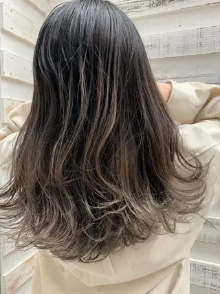 ロング カラー ヘアアレンジ 指名支持率NO.1 スタイリストのヘアスタイル