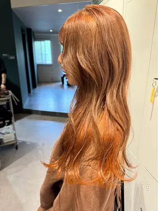 カラー natural広島店 たかさきのヘアスタイル