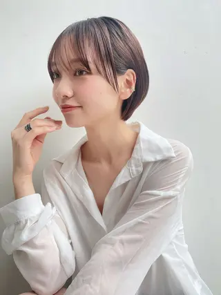 ショート 似合わせボブ/ ショート　原田朝日のヘアスタイル