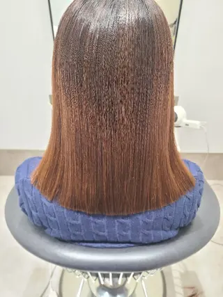 ミディアム GO TODAYシェアサロン岡山店所属・🎗️髪質改善・美髪 艶髪🥇小西邦生のヘアスタイル