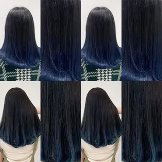 ロング カラー ✨韓国艶髪✨ケア ブリーチ🫧アキラのヘアスタイル