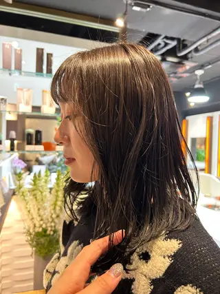 ミディアム noto mitsukiのヘアスタイル