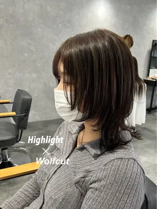 カラー プルエクステ/インナ ーカラー🦊はるなのヘアスタイル