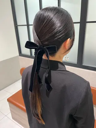 ロング ヘアアレンジ Eleanor 池袋 🧸Madoka🧸のヘアスタイル