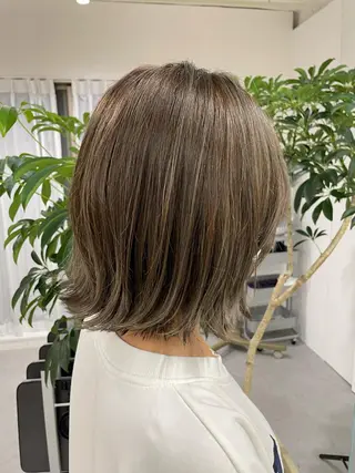 ミディアム カラー パーマ率No.1 ／𝑻𝑨𝑲𝑼のヘアスタイル