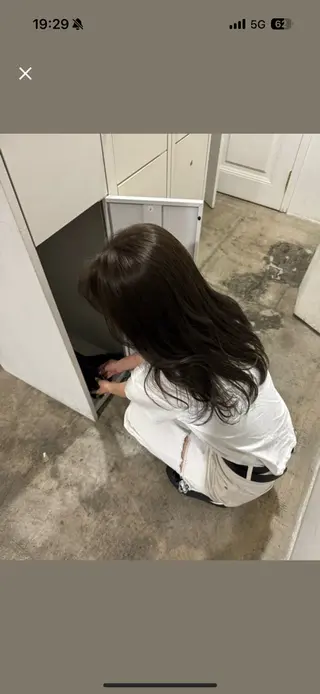 ロング 透明感/寒色/暖色/ sayakaのヘアスタイル