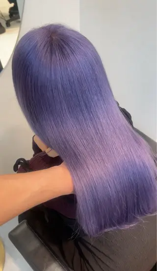 ロング カラー TENSHO レイヤー/ハイトーンのヘアスタイル