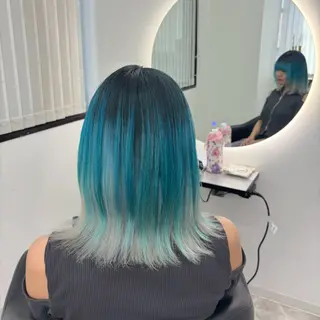 ミディアム カラー Ren. 🦋デザインカラーのヘアスタイル