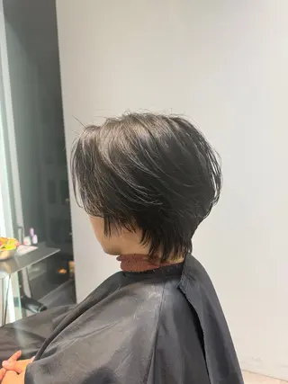 ショート RETOUCH by fifth銀座所属・似合わせ大人ショート fifth岡村優作のヘアスタイル