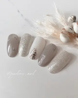 ネイル Beauty salon Ryu・ange所属・PEARL ROSE パールローズのネイルデザイン