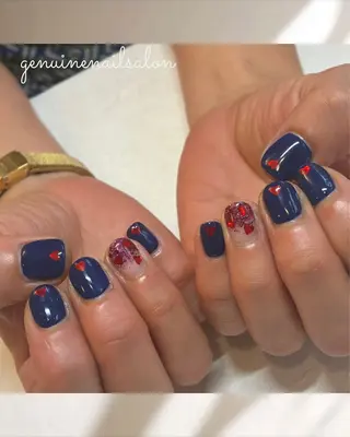 ネイル ジェヌインネイル 間宮のネイルデザイン