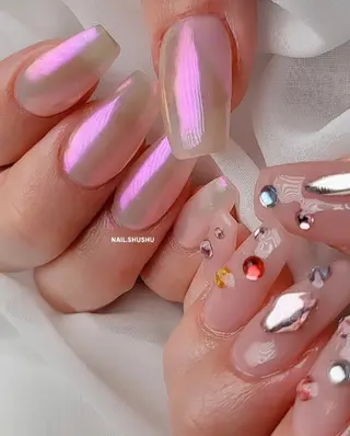 ネイル 3dパーツ/流行り 👧shushu❤️のネイルデザイン