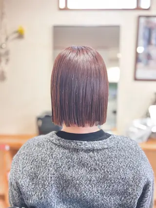 ショート カラー みのり美容室所属・かぁちゃん美容師 橋本のヘアスタイル