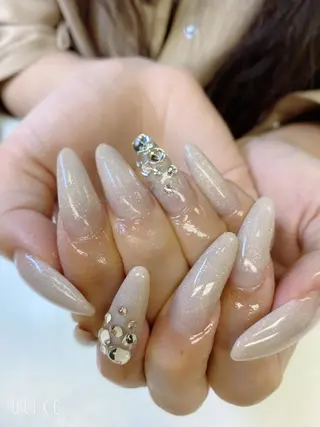 ロング JNA認定講師🌸 RIEのネイルデザイン