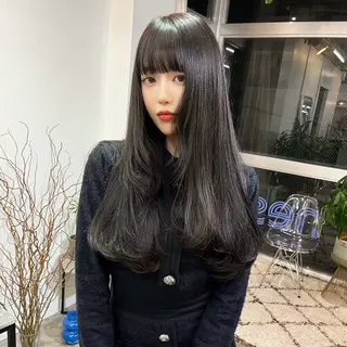 ロング 《2月クーポン記 載中》小森祐希のヘアスタイル