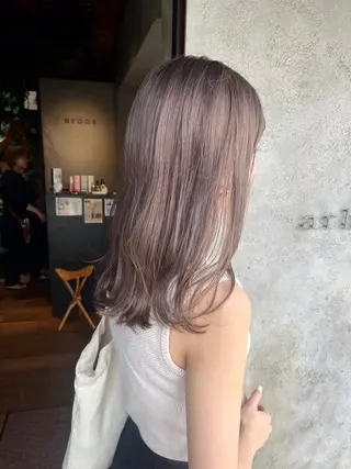 セミロング カラー arbos所属・arbos/鳳美容室 /  yunaのヘアスタイル
