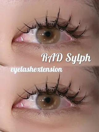 マツエク・マツパ RAD心斎橋 Rico₊˚⊹のマツエク・マツパデザイン