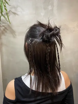 ミディアム 🌈ボブ/縮毛矯正/ 梅田美容室🌈もあのヘアスタイル