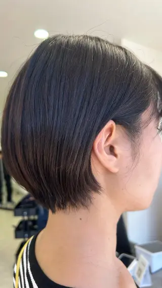 ショート ❄️艶カラー/レイヤ ー/ボブ/mao❄️のヘアスタイル