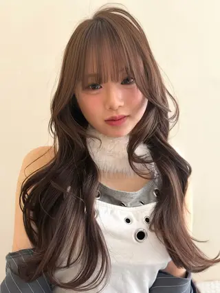 ロング カラー belle   表参道　terrace所属・抜きっぱなしブロンド /ハイトーン/カナタのヘアスタイル