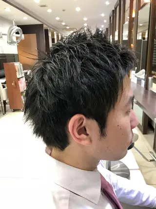 ショート 縮毛矯正/髪質改善 /韓国風　山川春輝のヘアスタイル