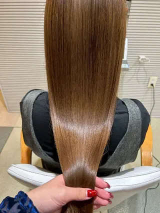 ロング カラー 暖色カラー/髪質改善 /メンズ🧡莉南のヘアスタイル