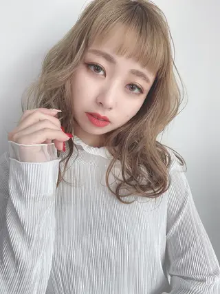 ロング カラー ⭐️Shelter by TOKYO⭐️のヘアスタイル