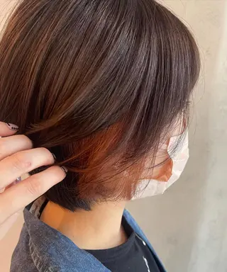 ミディアム カラー ヘアアレンジ ❥【韓国風ヘア】 stylist 林❥のエステ・リラクイメージ