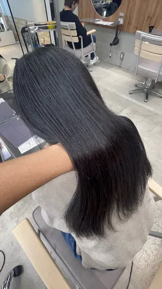 ロング カラー 透明感カラー/ ブリーチ/💓パタオのヘアスタイル