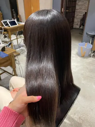 ロング カラー loely 💞miyuのヘアスタイル