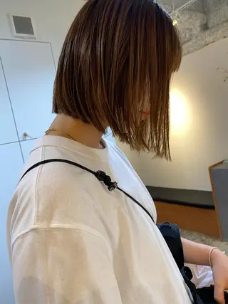ショート カラー SALOWIN 栄3丁目店所属・砂原 ひよりのヘアスタイル