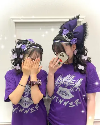 セミロング ヘアアレンジ lien ヒジリのヘアスタイル