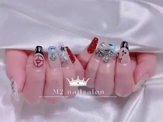 ネイル 長さだし専門店 M2　rikaのネイルデザイン