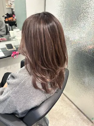 カラー AO所属・ボブ/ハイライト🦓 /harukaのヘアスタイル