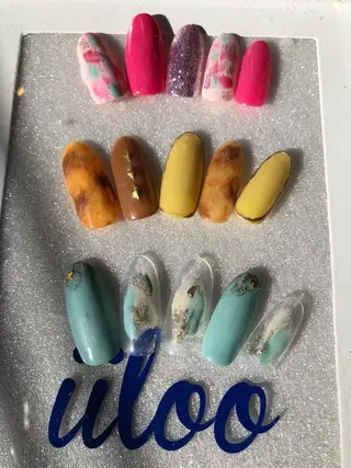 ネイル iiloo aromaworksのネイルデザイン